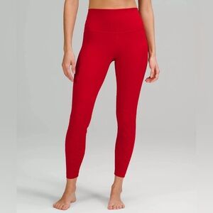 Lululemon Lunar New Year Wunder Under Leggings 25” Red - Limited Edition